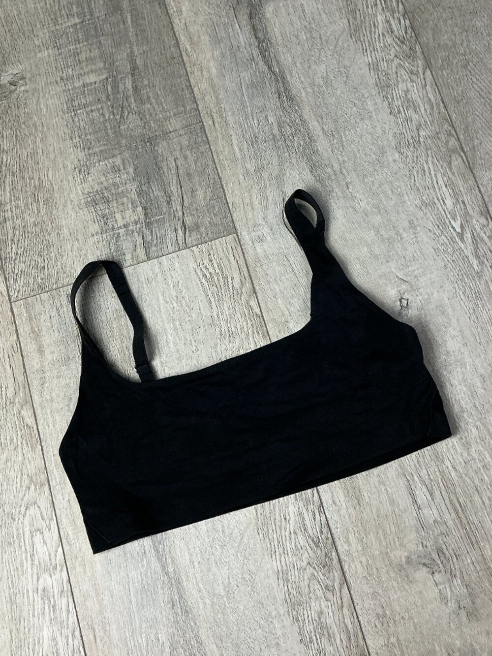 lululemon Nulu Scoop-Neck Bralette Black Size 8 Unpadded